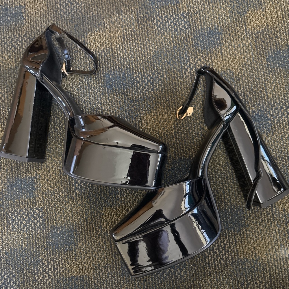 Black Platform Heels